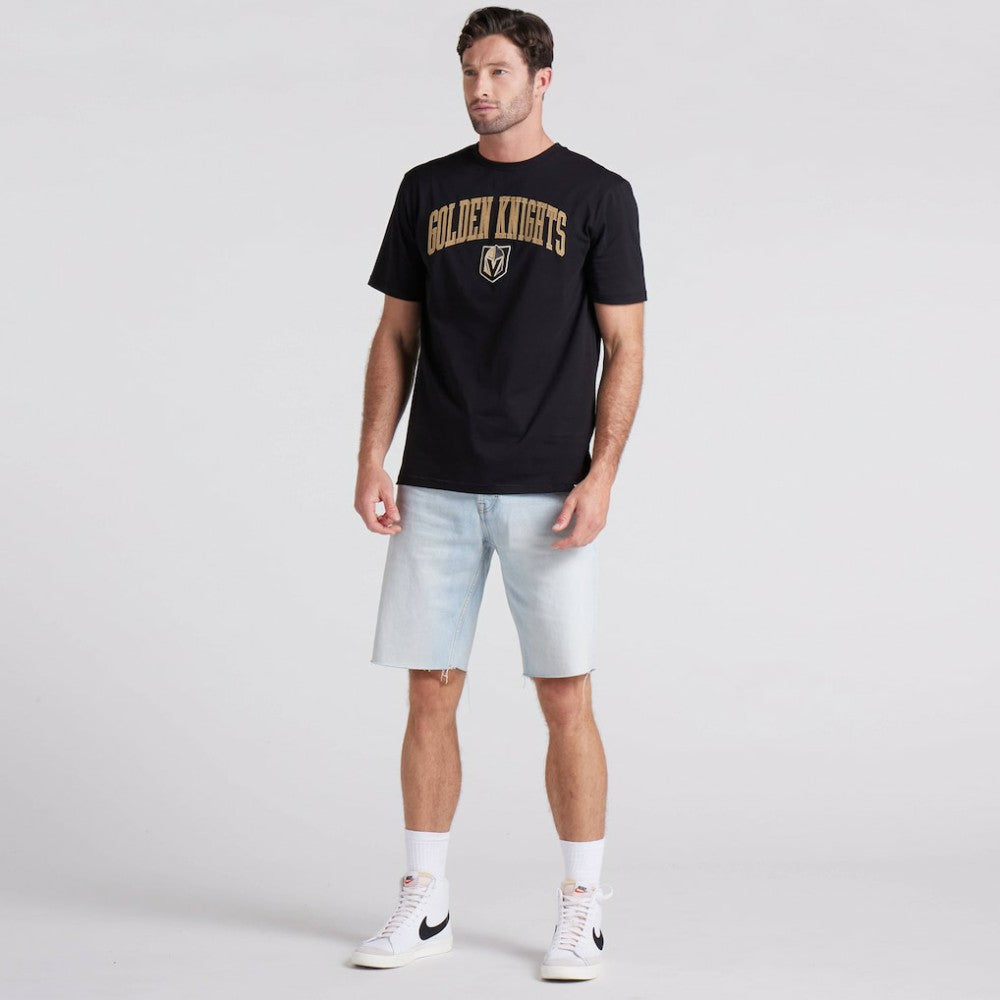 NHL Black Vegas Golden Knights Fanatics Elevated Pima T-Shirt
