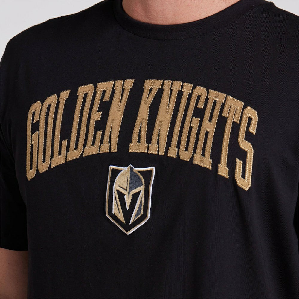 NHL Black Vegas Golden Knights Fanatics Elevated Pima T-Shirt