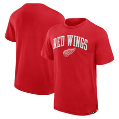 NHL Red Detroit Red Wings Fanatics Elevated Pima T-Shirt