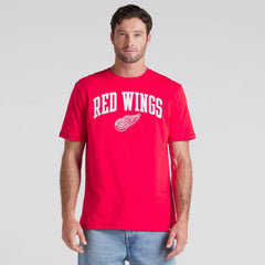 NHL Red Detroit Red Wings Fanatics Elevated Pima T-Shirt