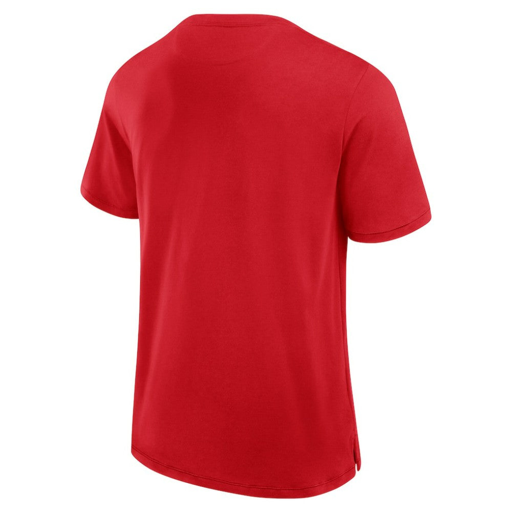 NHL Red Washington Capitals Fanatics Elevated Pima T-Shirt