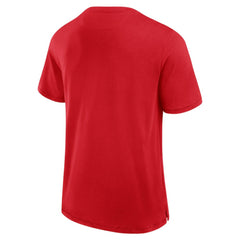 NHL Red Washington Capitals Fanatics Elevated Pima T-Shirt