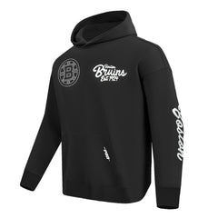 NHL Black Boston Bruins Pro Standard Paint the City Pullover Hoodie