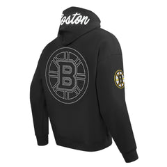 NHL Black Boston Bruins Pro Standard Paint the City Pullover Hoodie