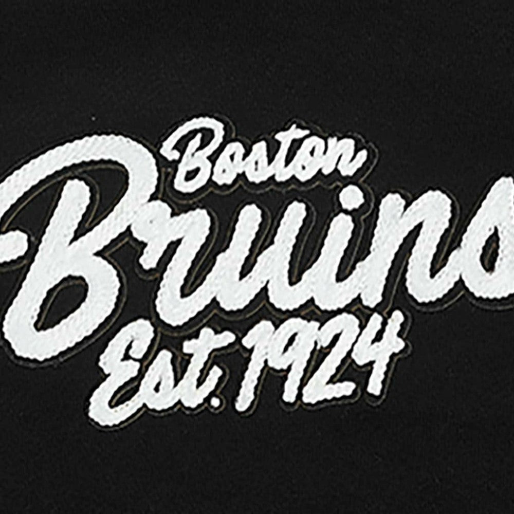NHL Black Boston Bruins Pro Standard Paint the City Pullover Hoodie