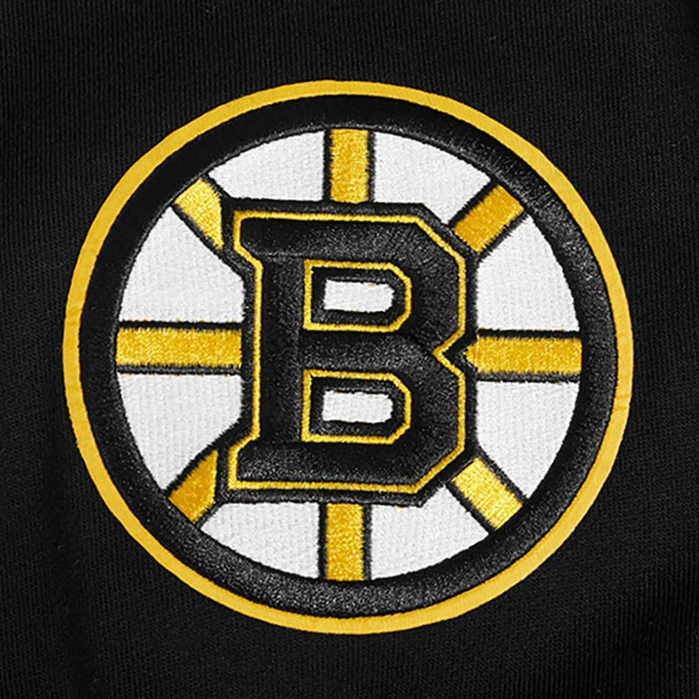 NHL Black Boston Bruins Pro Standard Paint the City Pullover Hoodie