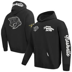 NHL Black Nashville Predators Pro Standard Paint the City Pullover Hoodie