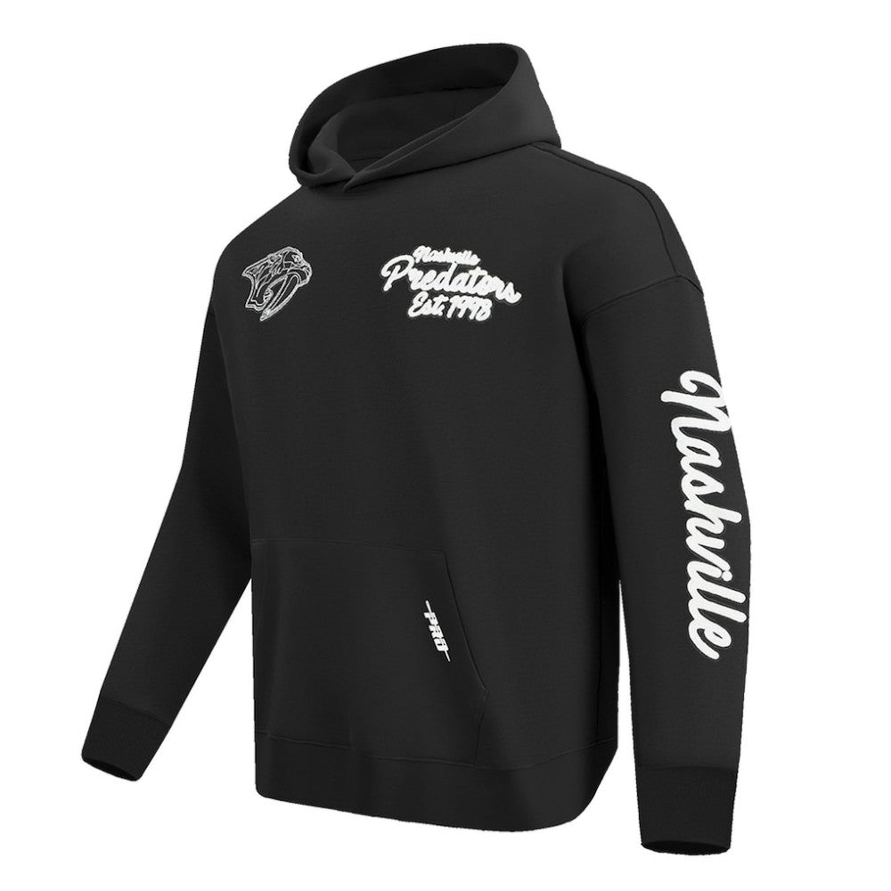 NHL Black Nashville Predators Pro Standard Paint the City Pullover Hoodie