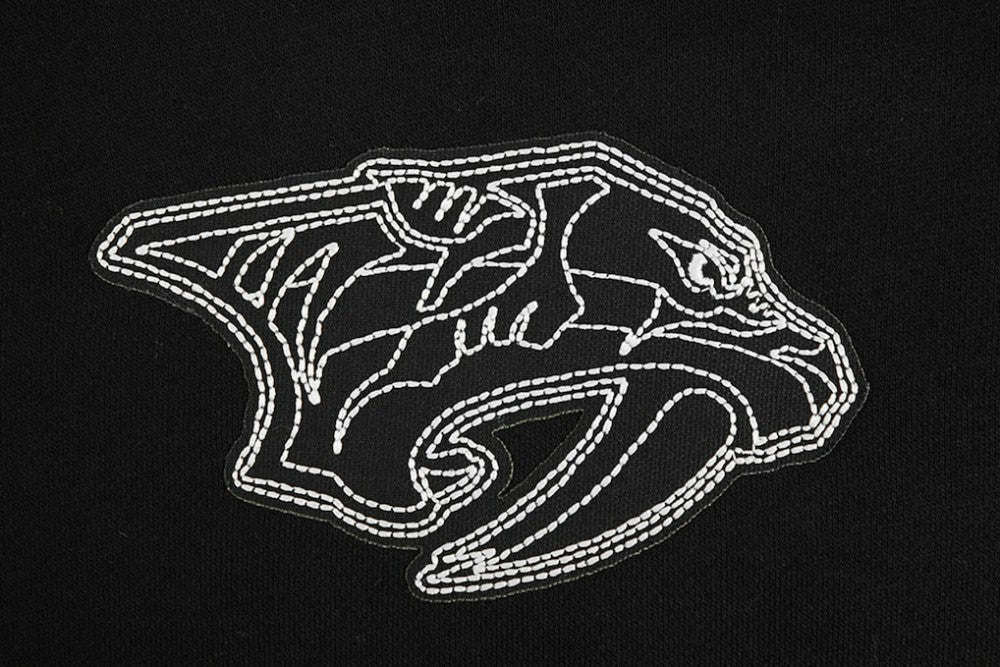 NHL Black Nashville Predators Pro Standard Paint the City Pullover Hoodie