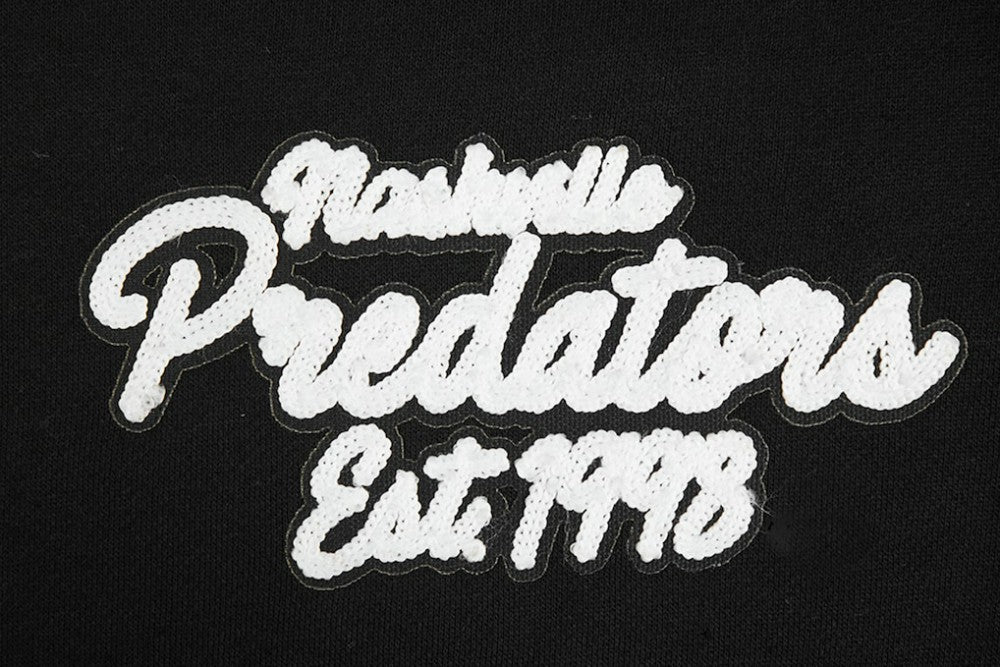 NHL Black Nashville Predators Pro Standard Paint the City Pullover Hoodie