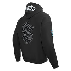NHL Black Seattle Kraken Pro Standard Paint the City Pullover Hoodie