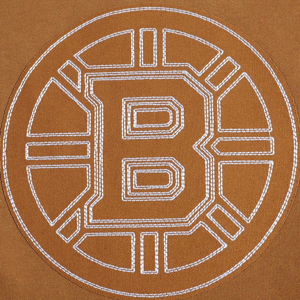 NHL Brown Boston Bruins Pro Standard Paint the City Pullover Sweatshirt