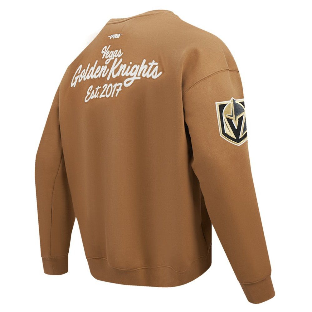 NHL Brown Vegas Golden Knights Pro Standard Paint the City Pullover Sweatshirt