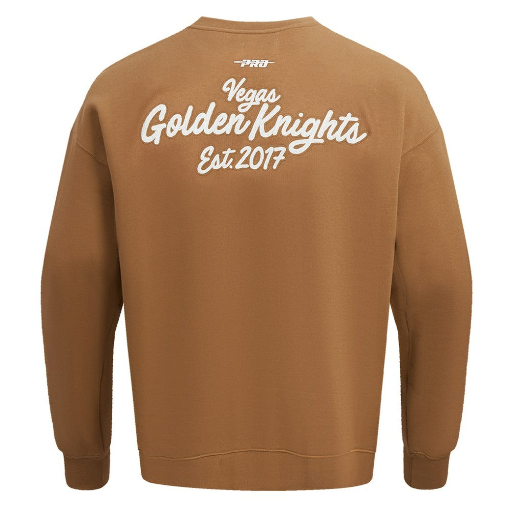 NHL Brown Vegas Golden Knights Pro Standard Paint the City Pullover Sweatshirt