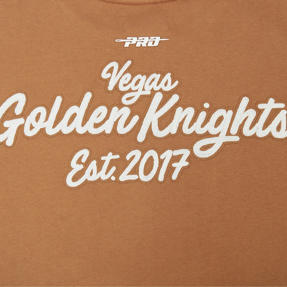 NHL Brown Vegas Golden Knights Pro Standard Paint the City Pullover Sweatshirt