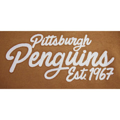 NHL Brown Pittsburgh Penguins Pro Standard Paint the City Pullover Sweatshirt
