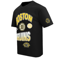 NHL Black Boston Bruins Pro Standard Turn It Up T-Shirt