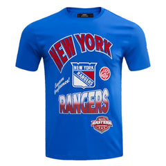 NHL Blue New York Rangers Pro Standard Turn It Up T-Shirt