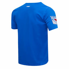 NHL Blue New York Rangers Pro Standard Turn It Up T-Shirt