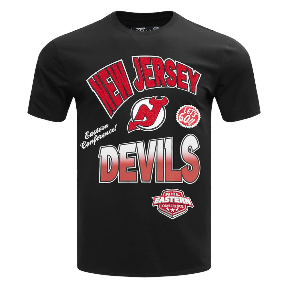 NHL Black New Jersey Devils Pro Standard Turn It Up T-Shirt