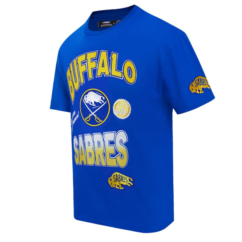 NHL Royal Buffalo Sabres Pro Standard Turn It Up T-Shirt