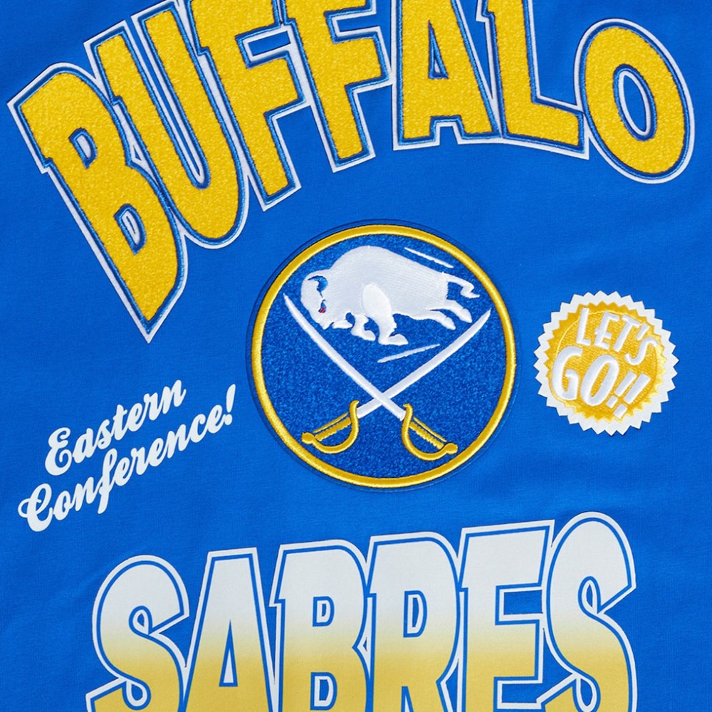 NHL Royal Buffalo Sabres Pro Standard Turn It Up T-Shirt