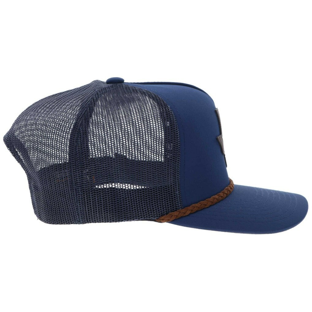 HOOey State Patch Rope Trucker Adjustable Hat - Dallas Cowboys