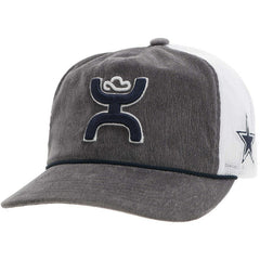 HOOey H Cord Trucker Adjustable Hat - Dallas Cowboys
