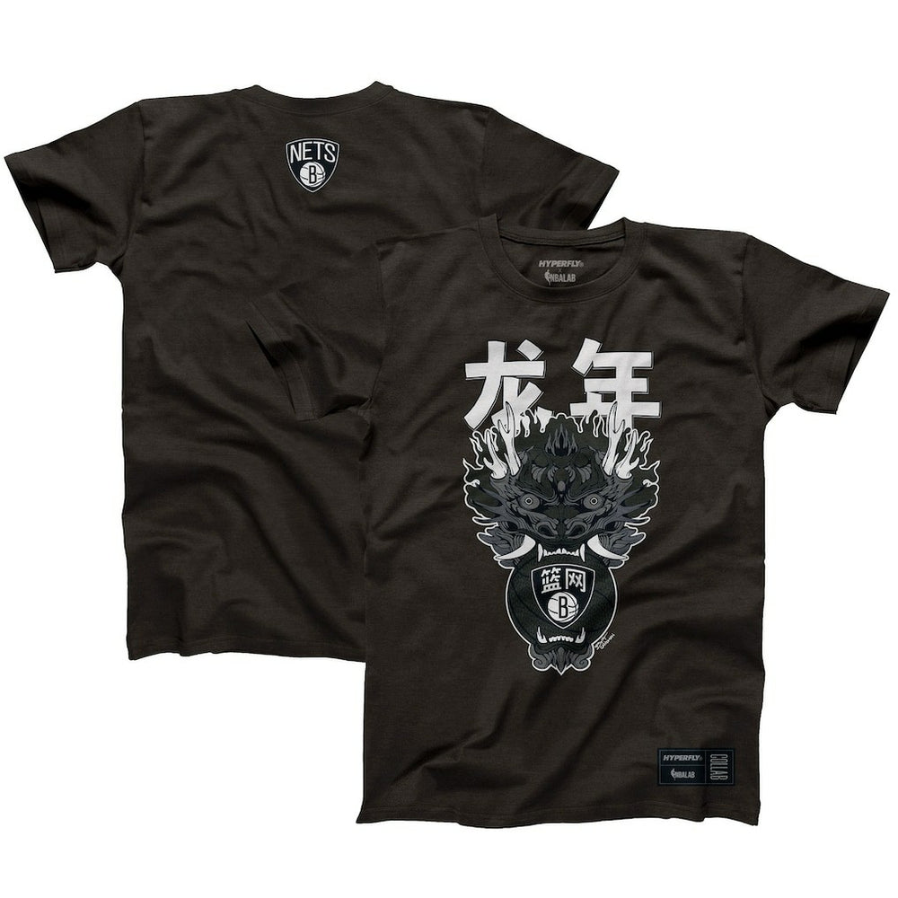 NBA Brooklyn Nets Hyperfly Unisex Year of the Dragon Lunar New Year Collection T-Shirt