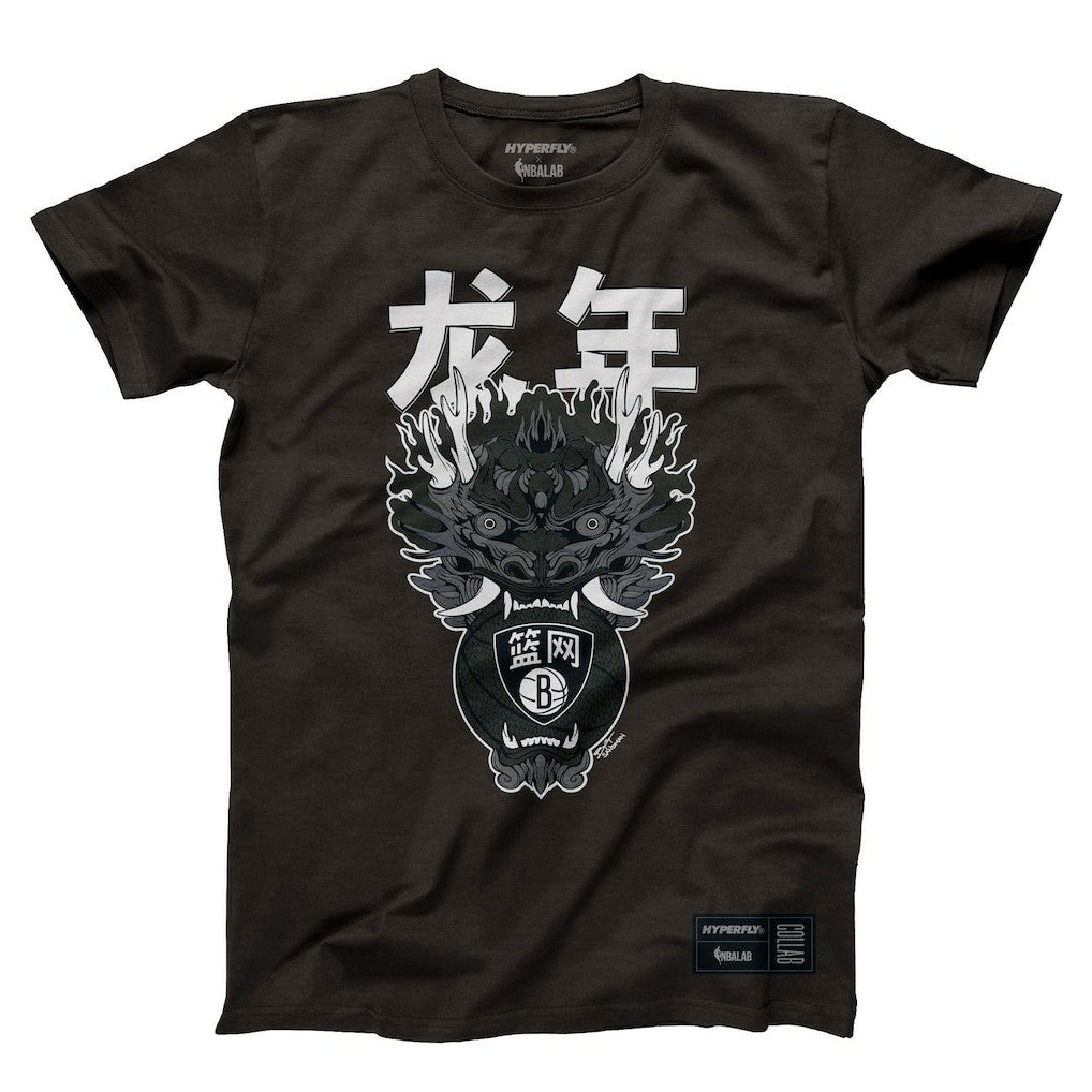 NBA Brooklyn Nets Hyperfly Unisex Year of the Dragon Lunar New Year Collection T-Shirt