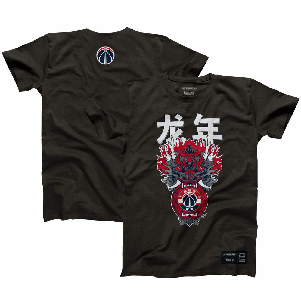 NBA Washington Wizards Hyperfly Unisex Year of the Dragon Lunar New Year Collection T-Shirt