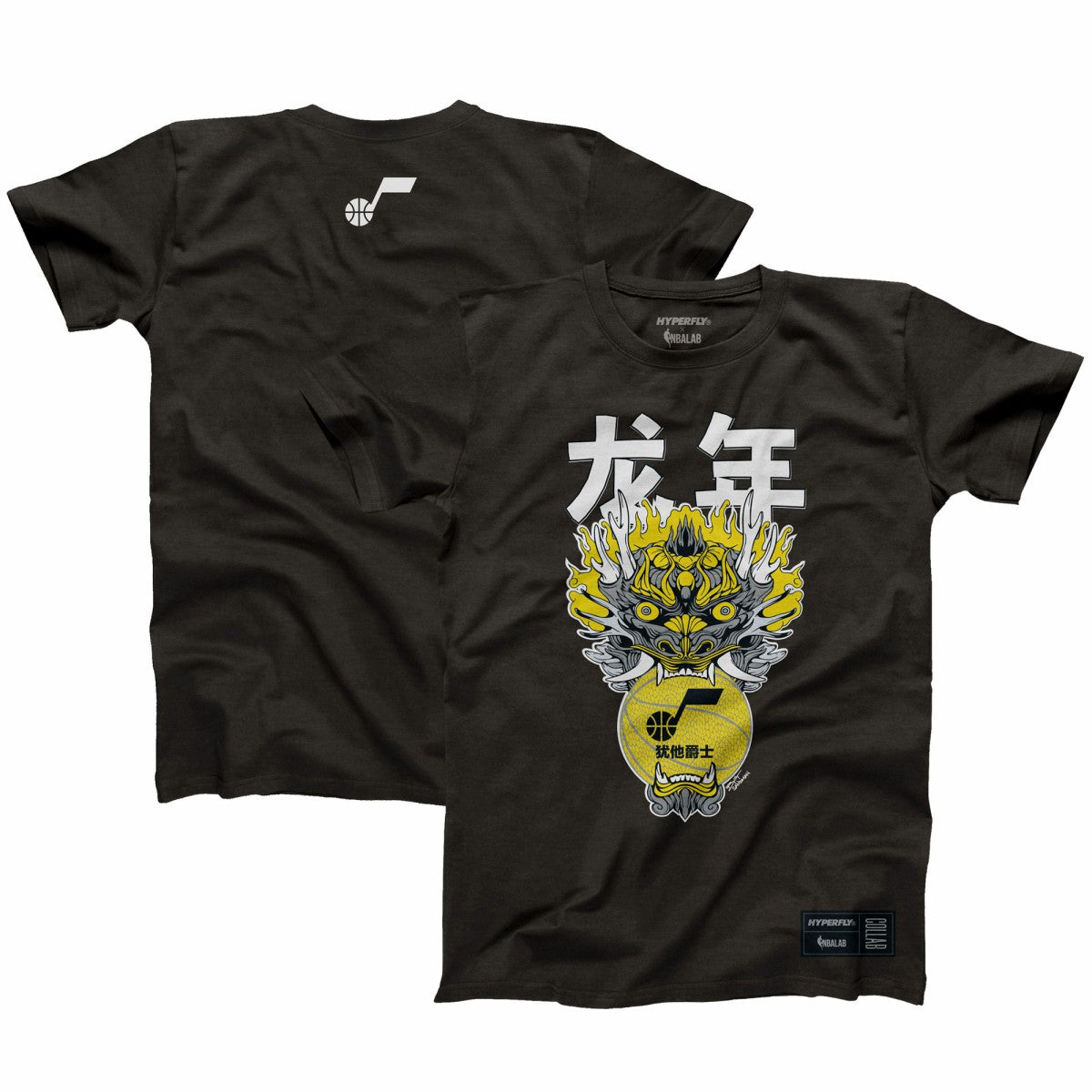 NBA Utah Jazz Hyperfly Unisex Year of the Dragon Lunar New Year Collection T-Shirt