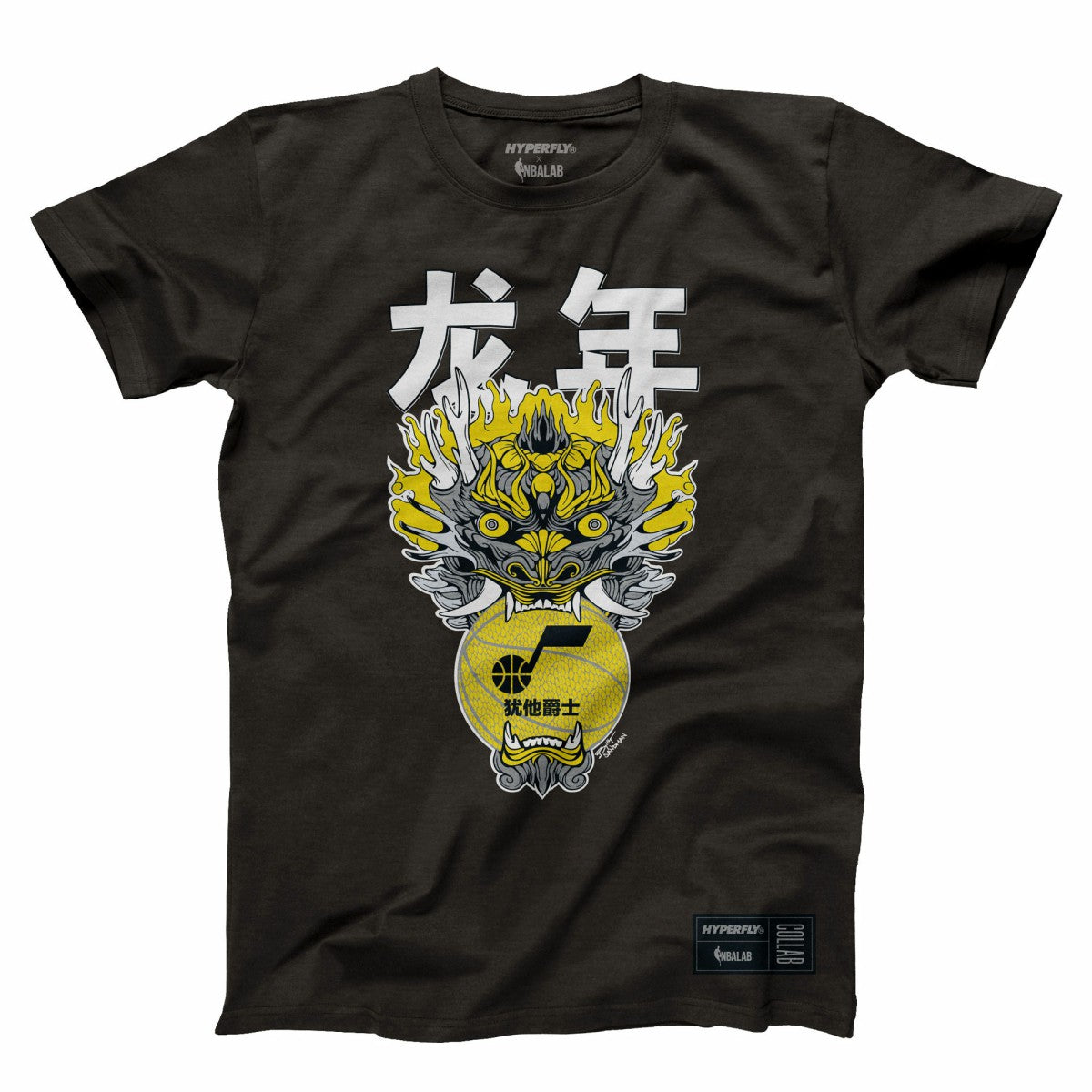 NBA Utah Jazz Hyperfly Unisex Year of the Dragon Lunar New Year Collection T-Shirt