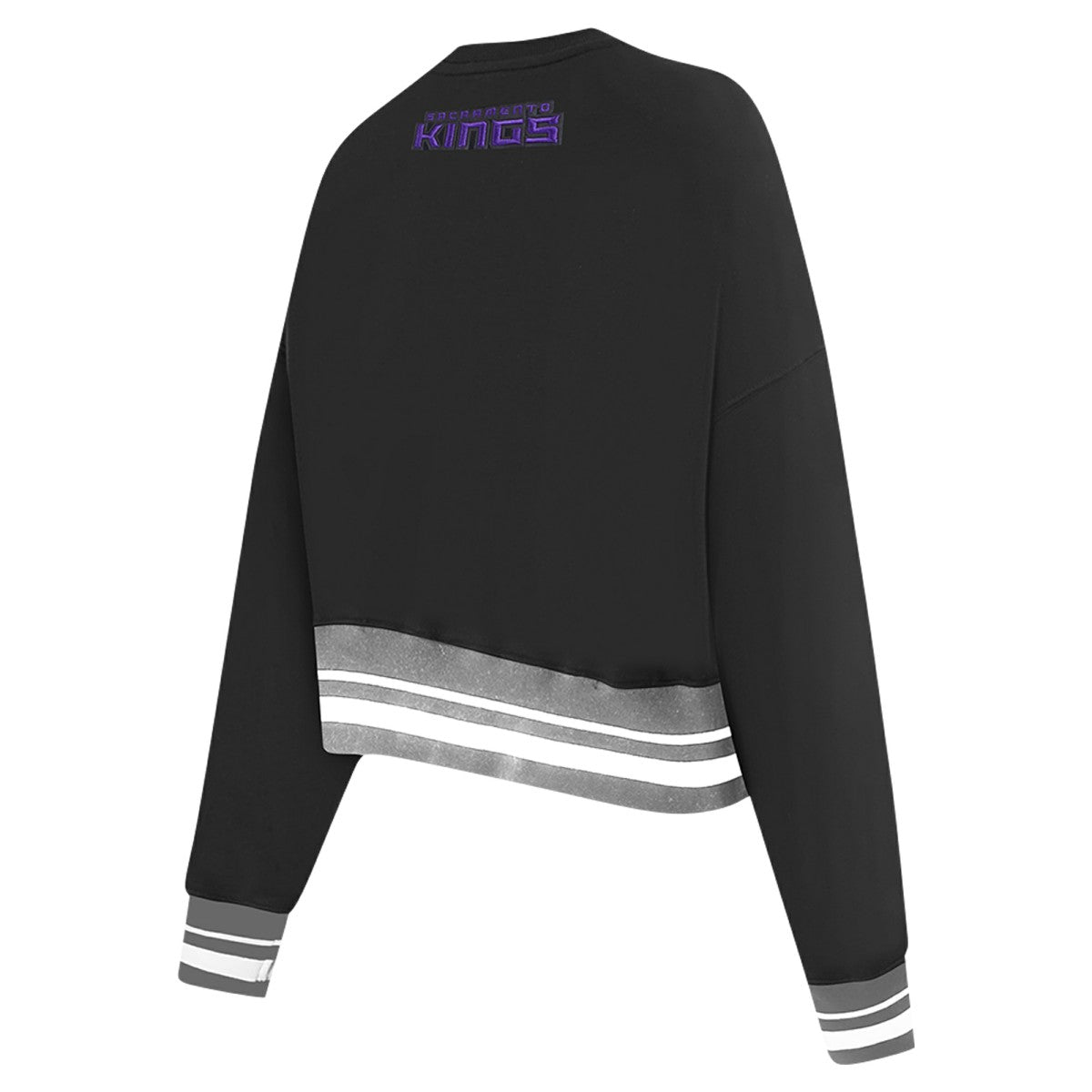 NBA Sacramento Kings Pro Standard Women's Area Code Cropped Pullover Sweatshirt