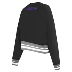 NBA Sacramento Kings Pro Standard Women's Area Code Cropped Pullover Sweatshirt