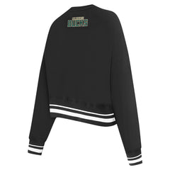 NBA Milwaukee Bucks Pro Standard Women's Area Code Cropped Pullover Sweatshirt