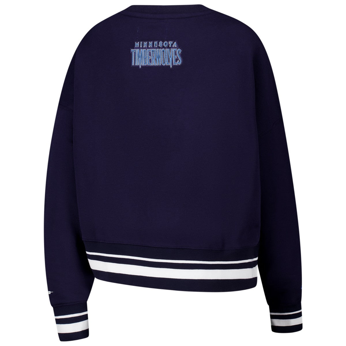 NBA Minnesota Timberwolves Pro Standard Women's Area Code Cropped Pullover Sweatshirt