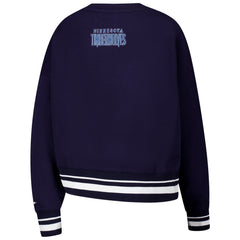 NBA Minnesota Timberwolves Pro Standard Women's Area Code Cropped Pullover Sweatshirt
