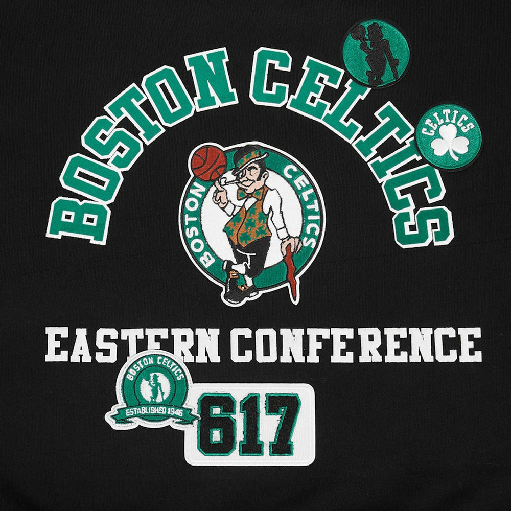 NBA Boston Celtics Pro Standard Women's Area Code Cropped Pullover Sweatshirt