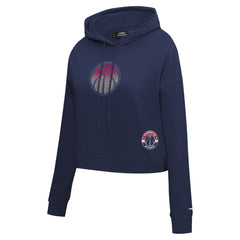 NBA Washington Wizards Pro Standard Women's Jewels Cropped Pullover Hoodie