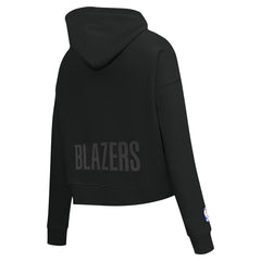 NBA Portland Trail Blazers Pro Standard Women's Jewels Cropped Pullover Hoodie