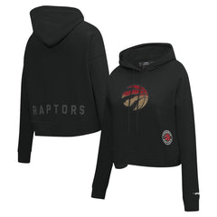 NBA Toronto Raptors Pro Standard Women's Jewels Cropped Pullover Hoodie