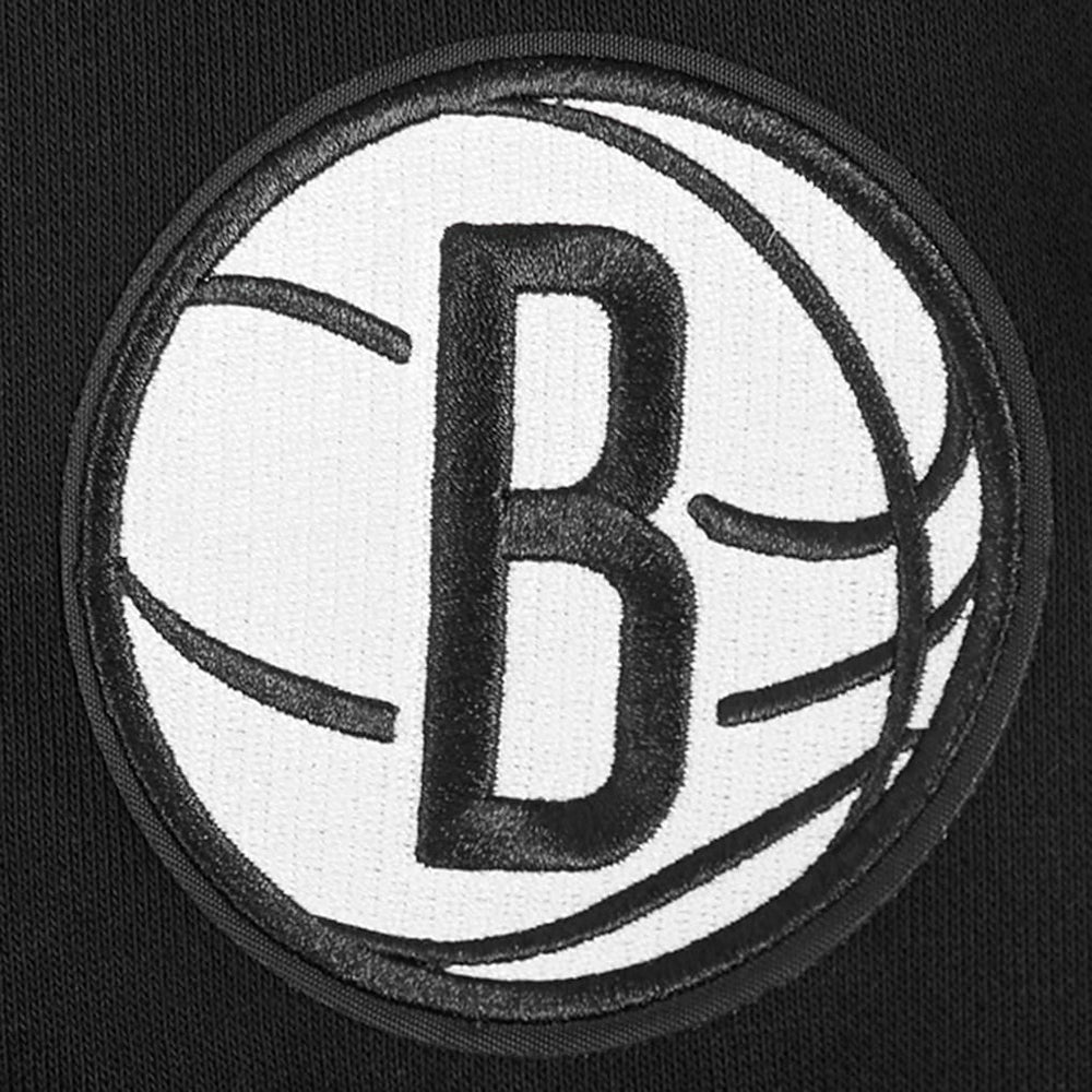 NBA Brooklyn Nets Pro Standard Women's Jewels Cropped Pullover Hoodie