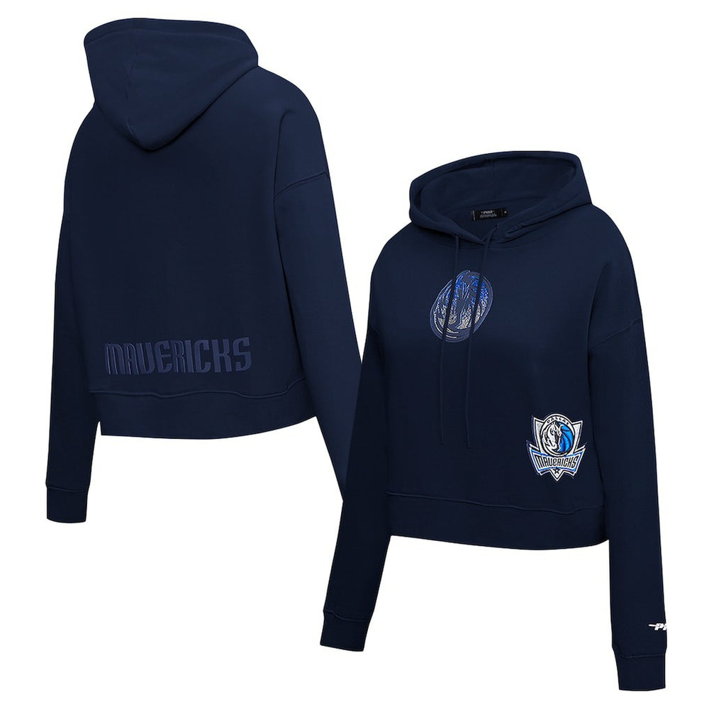 NBA Dallas Mavericks Pro Standard Women's Jewels Cropped Pullover Hoodie sale
