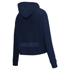 NBA Dallas Mavericks Pro Standard Women's Jewels Cropped Pullover Hoodie sale