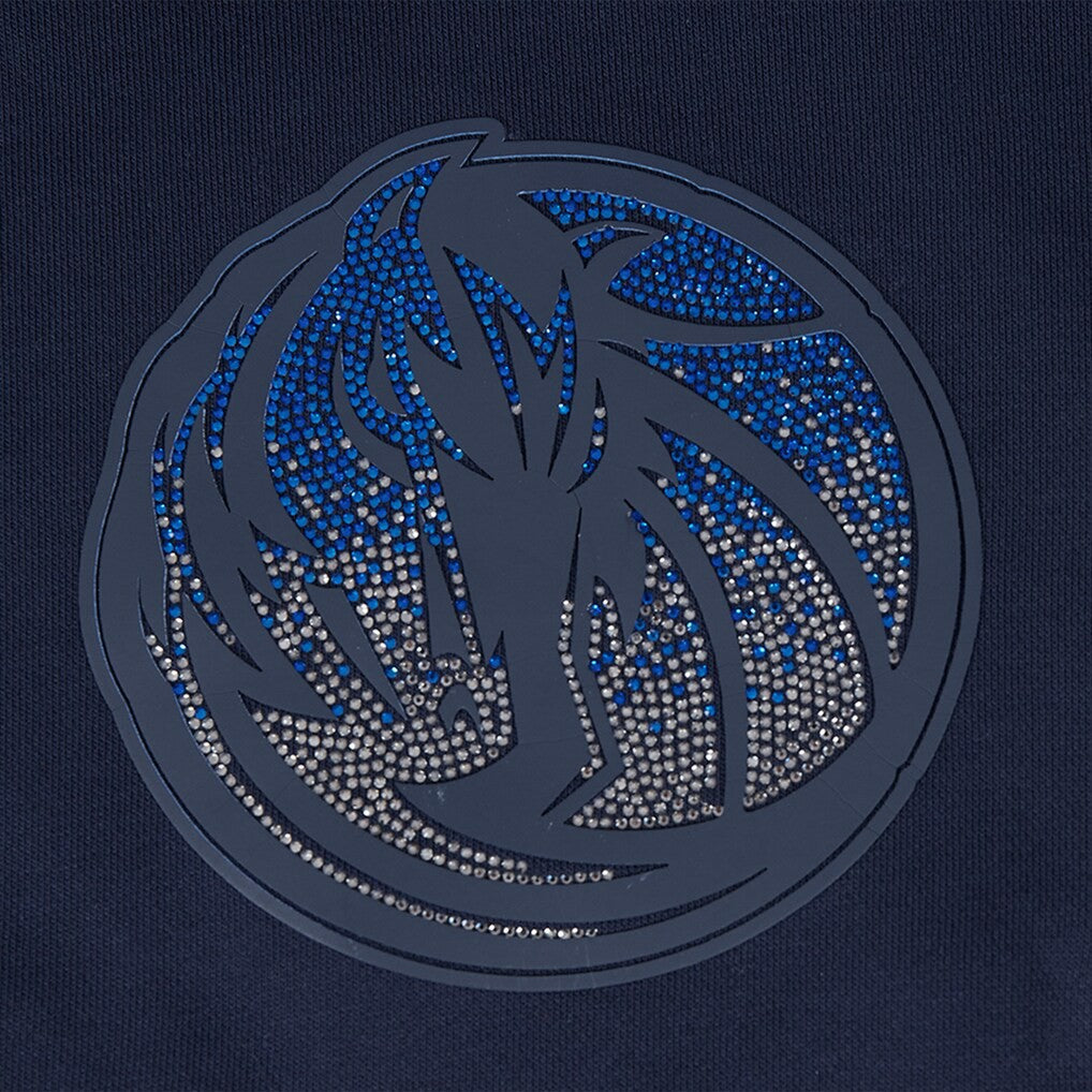 NBA Dallas Mavericks Pro Standard Women's Jewels Cropped Pullover Hoodie sale