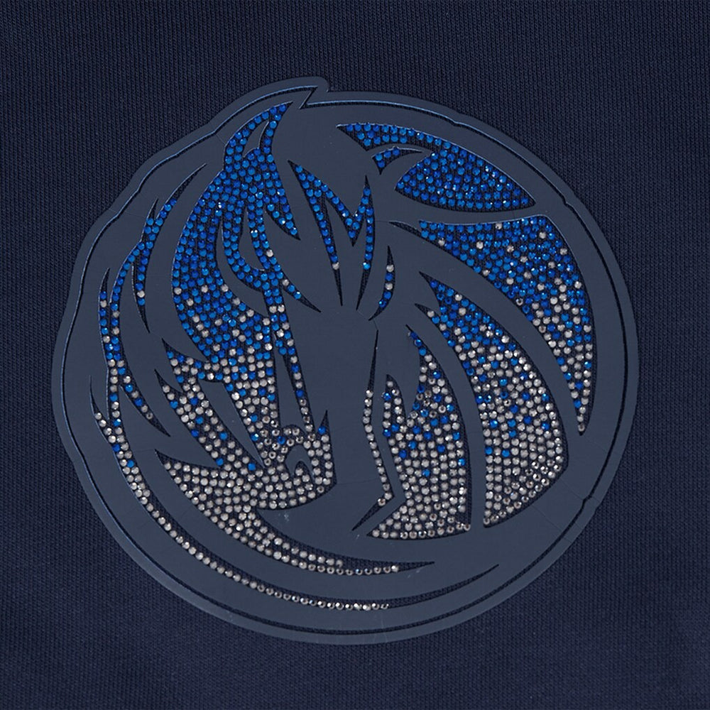 NBA Dallas Mavericks Pro Standard Women's Jewels Cropped Pullover Hoodie sale