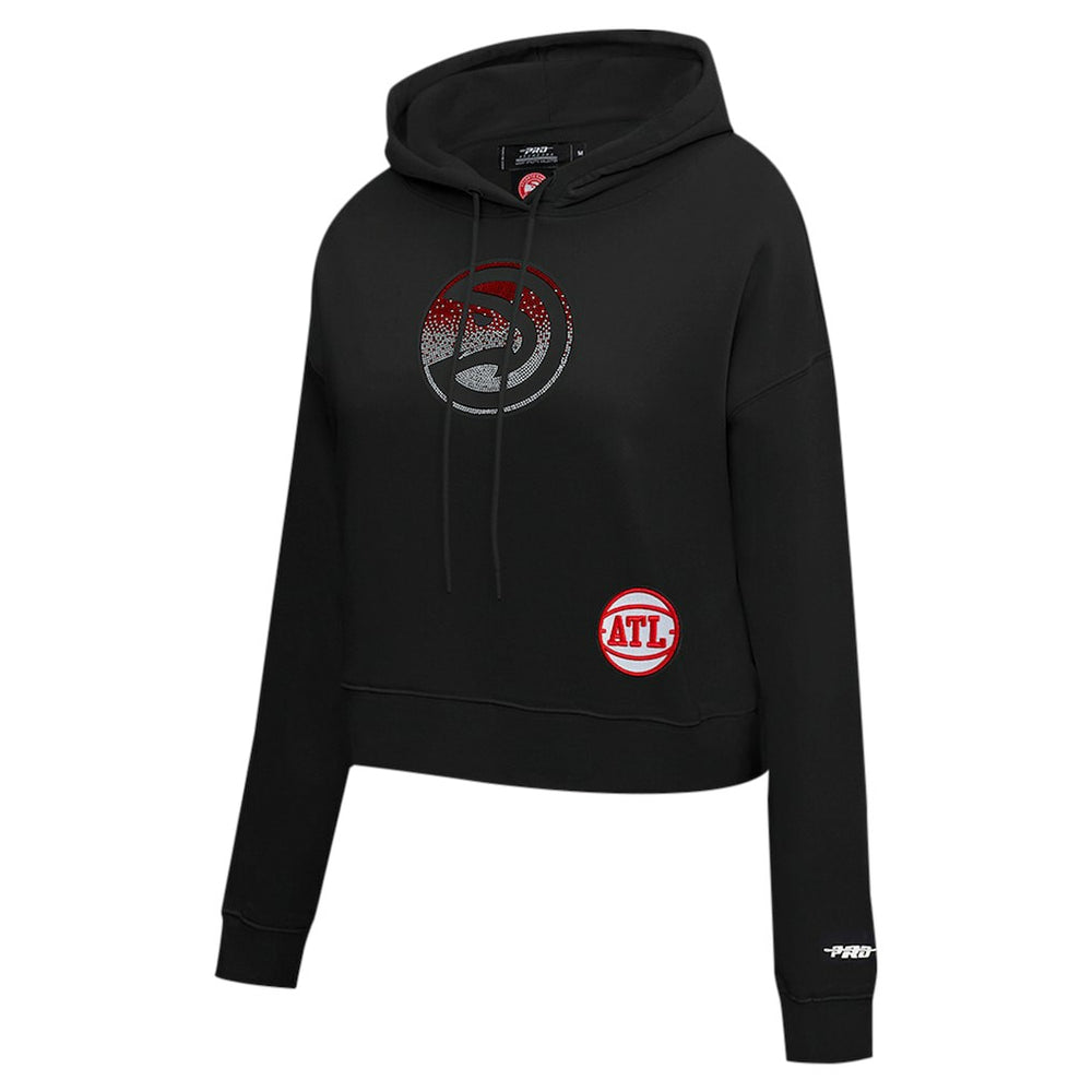 NBA Atlanta Hawks Pro Standard Women's Jewels Cropped Pullover Hoodie