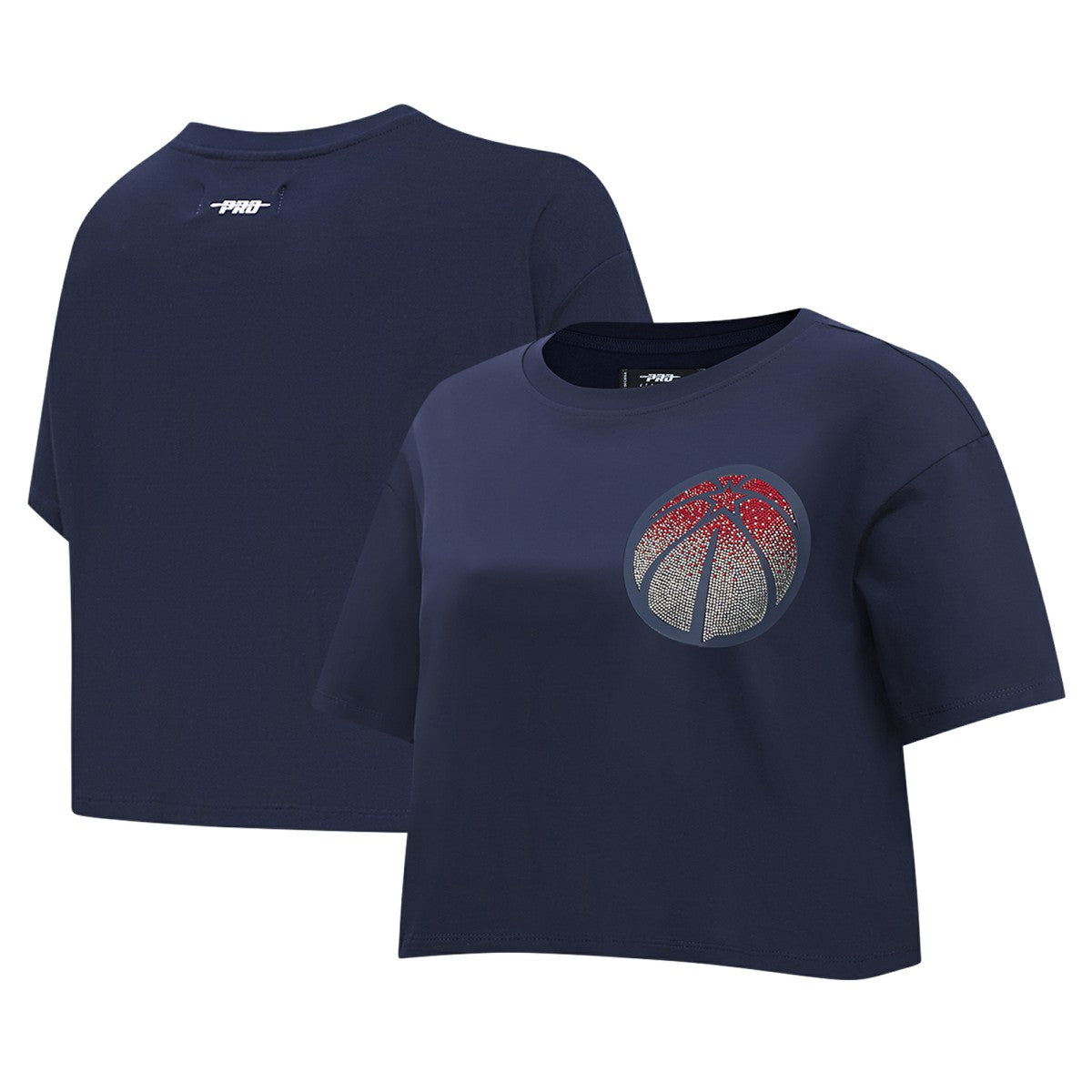 NBA Washington Wizards Pro Standard Women's Jewels Boxy Cropped T-Shirt