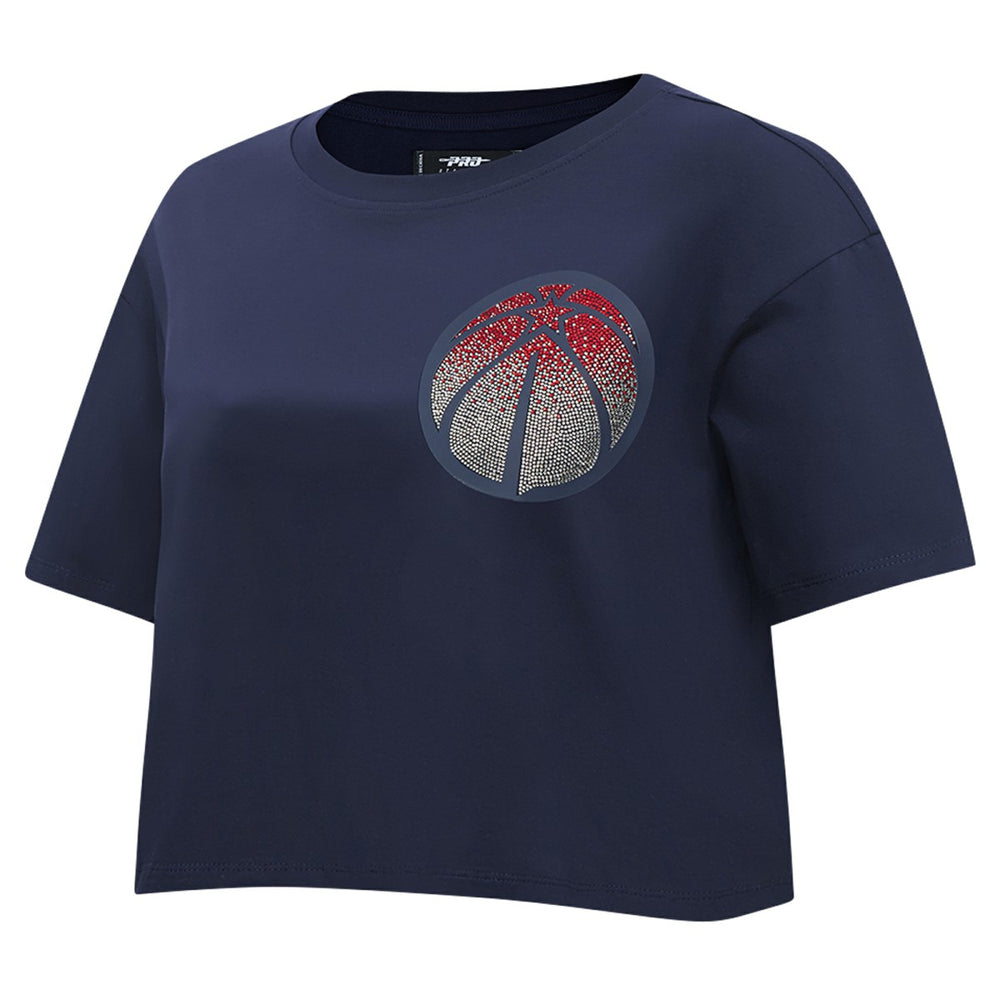 NBA Washington Wizards Pro Standard Women's Jewels Boxy Cropped T-Shirt